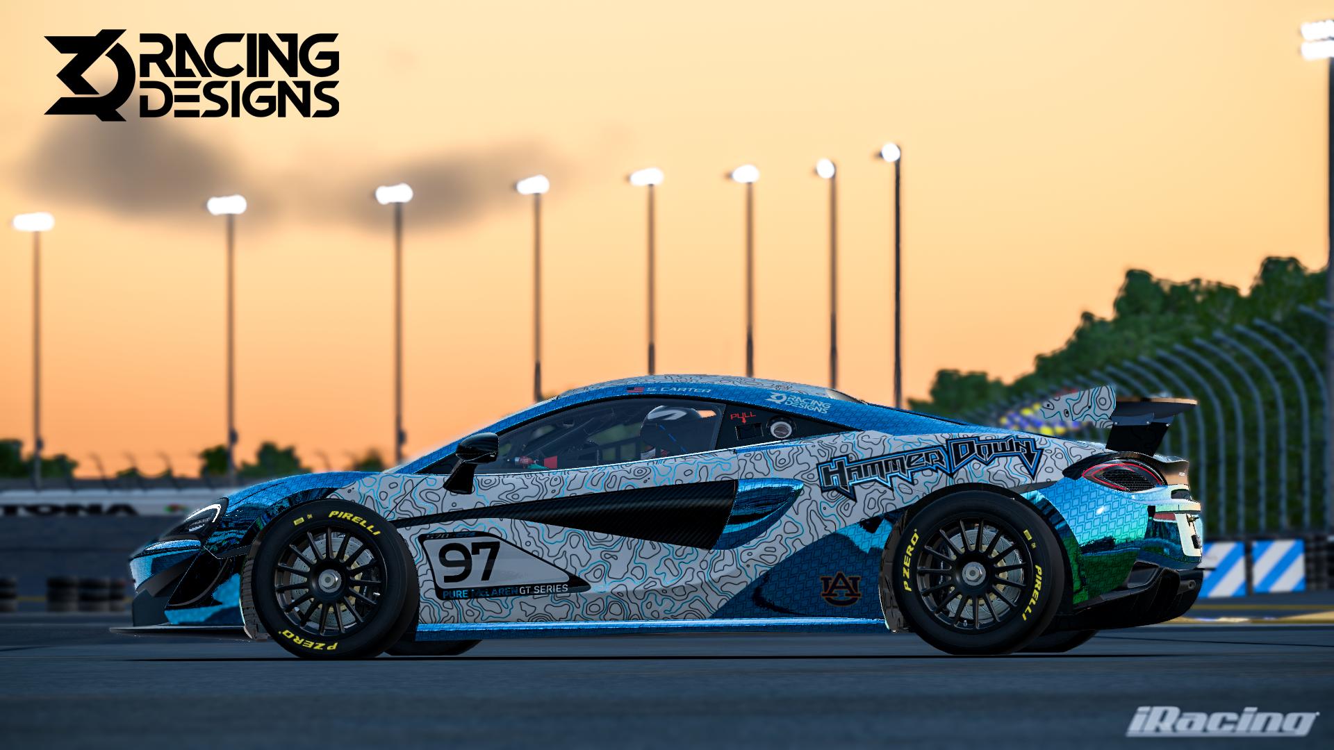 Preview of Samuel Carter Hammer Down McLaren 570s GT4 by Johnathan Smith3