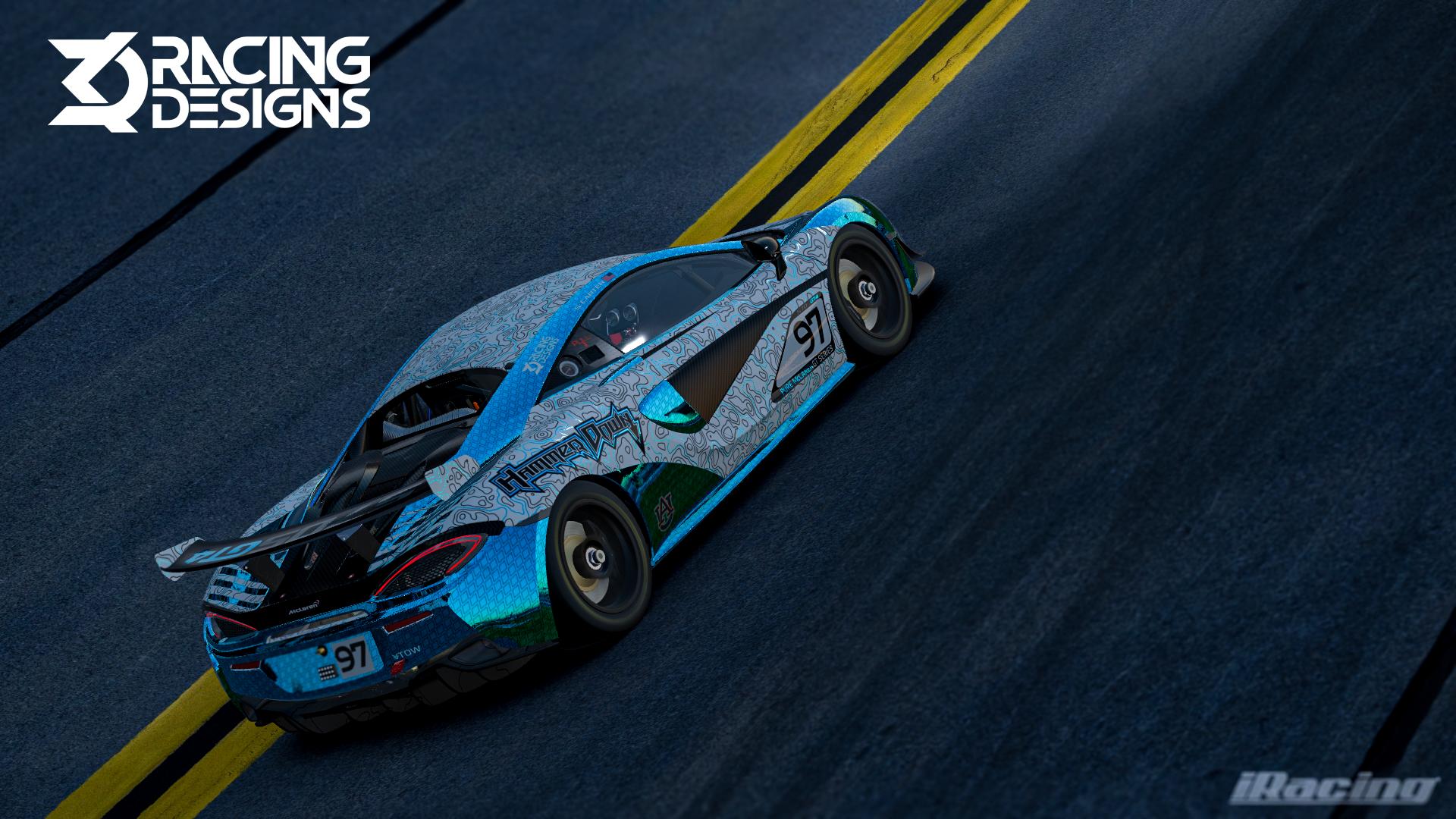 Preview of Samuel Carter Hammer Down McLaren 570s GT4 by Johnathan Smith3