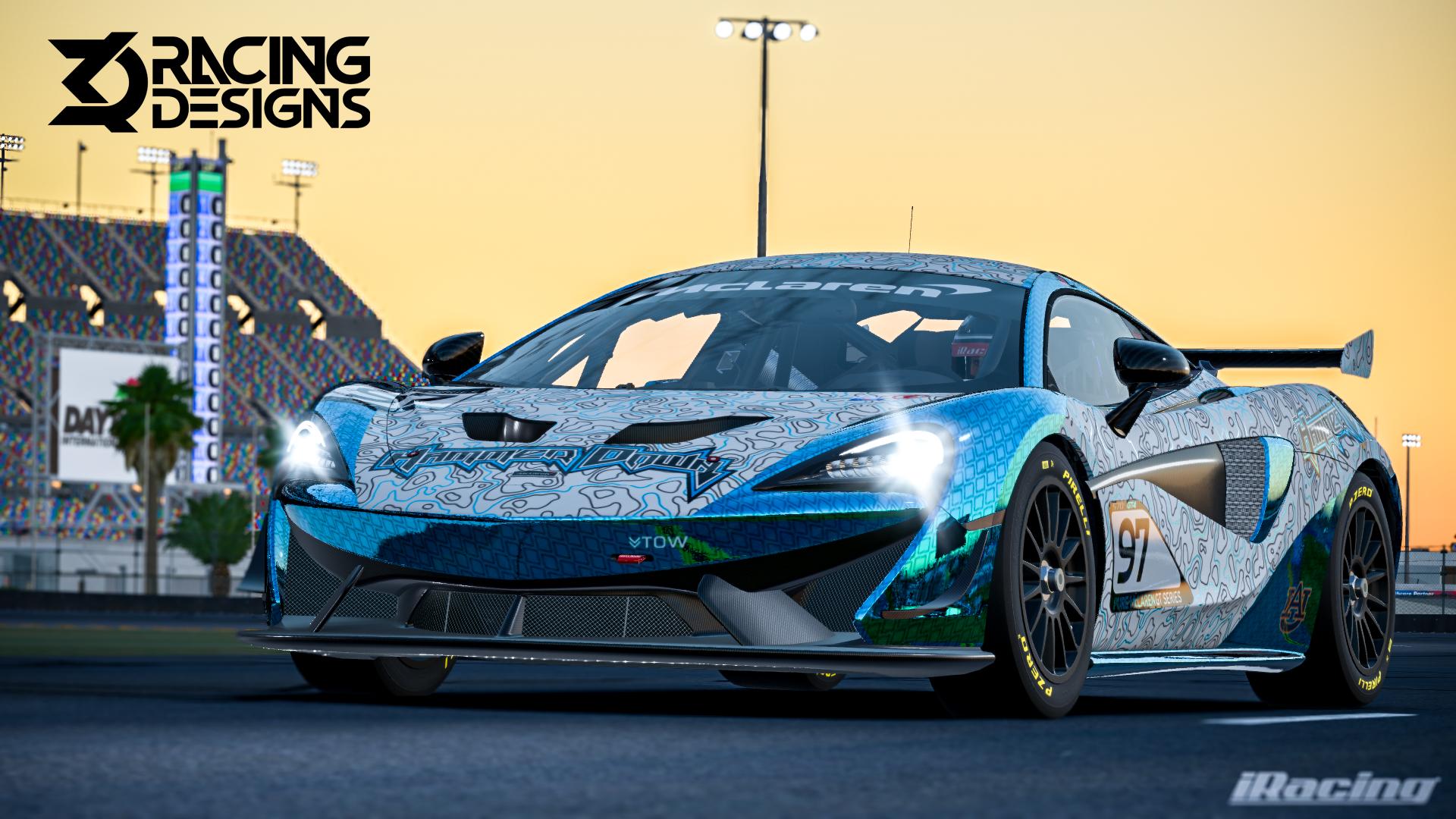 Preview of Samuel Carter Hammer Down McLaren 570s GT4 by Johnathan Smith3
