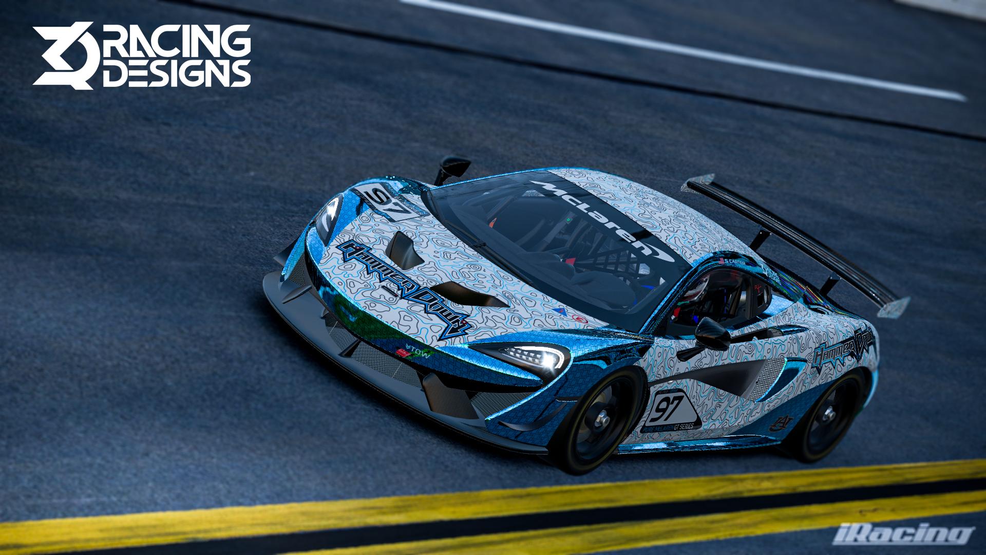 Preview of Samuel Carter Hammer Down McLaren 570s GT4 by Johnathan Smith3