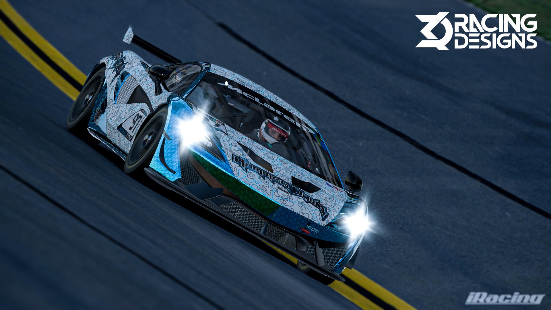Preview of Samuel Carter Hammer Down McLaren 570s GT4 by Johnathan Smith3