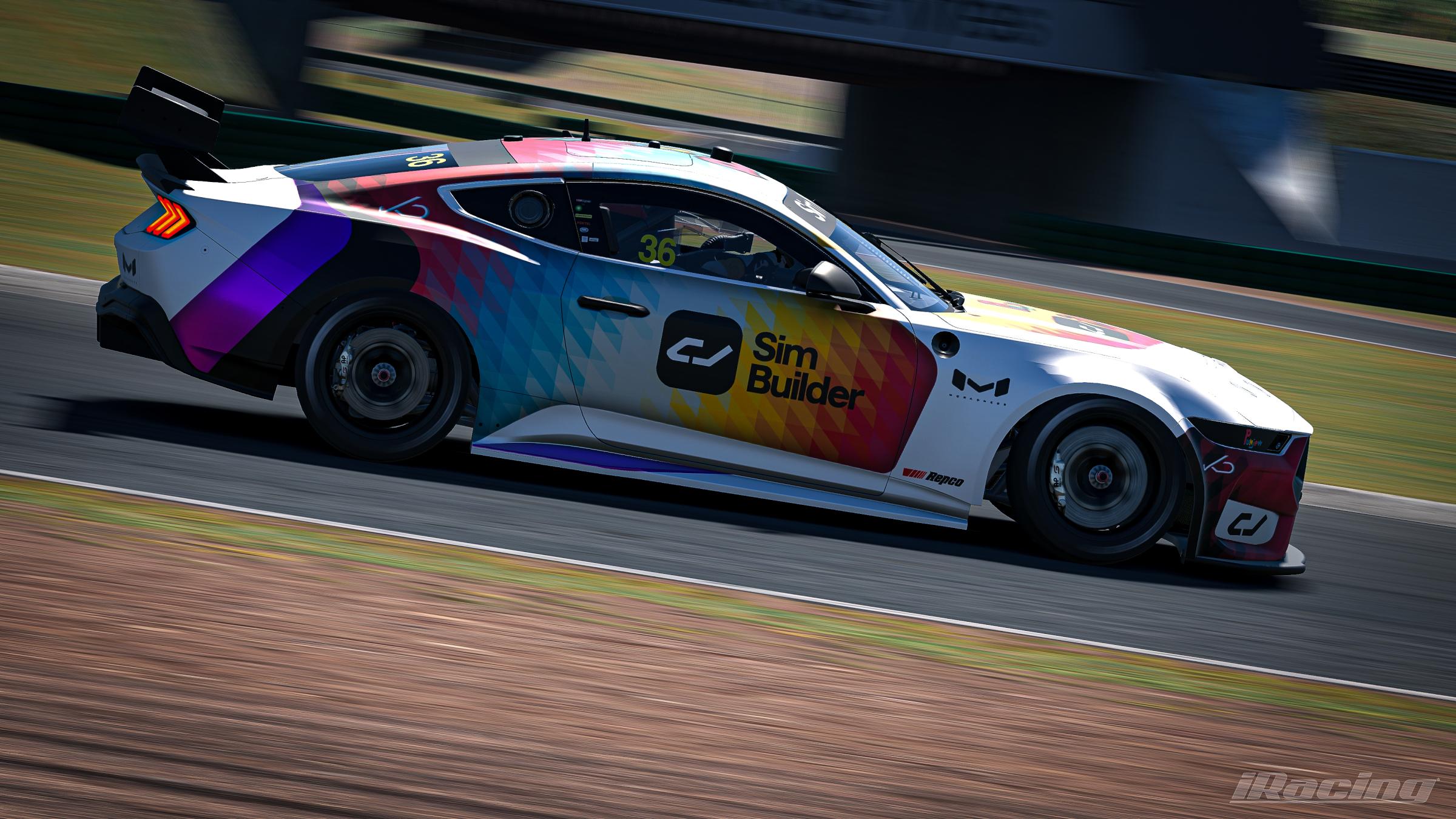 Preview of Puncrew V8 Supercar Mustang by Mark D Reed