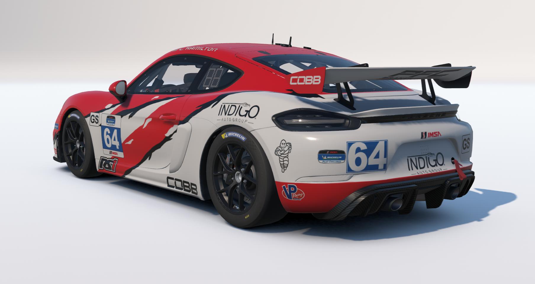 Preview of Chris Hamiltons Porsche 718 GT4 CS MR Car by Keith Archer