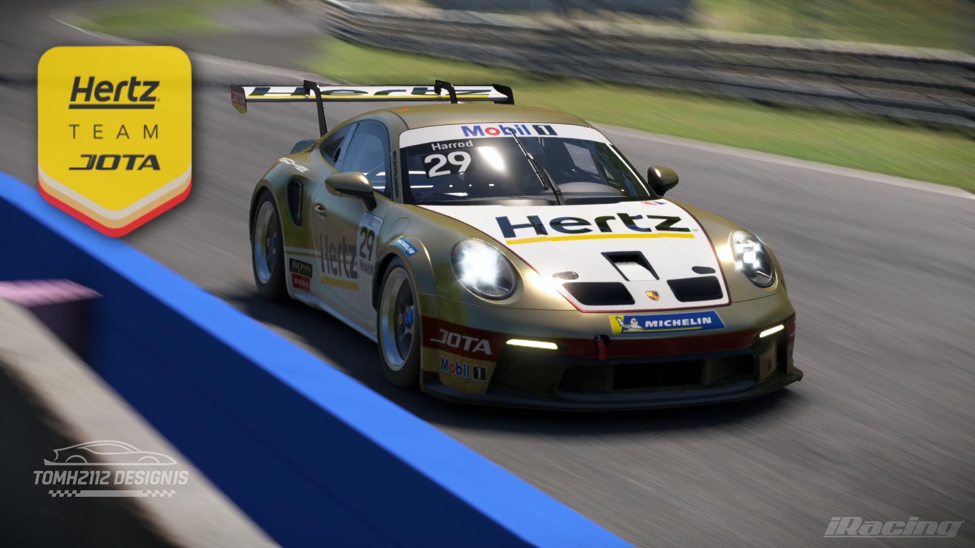 Hertz Team Jota Porsche 911 GT3 Cup by Tom H. - Trading Paints