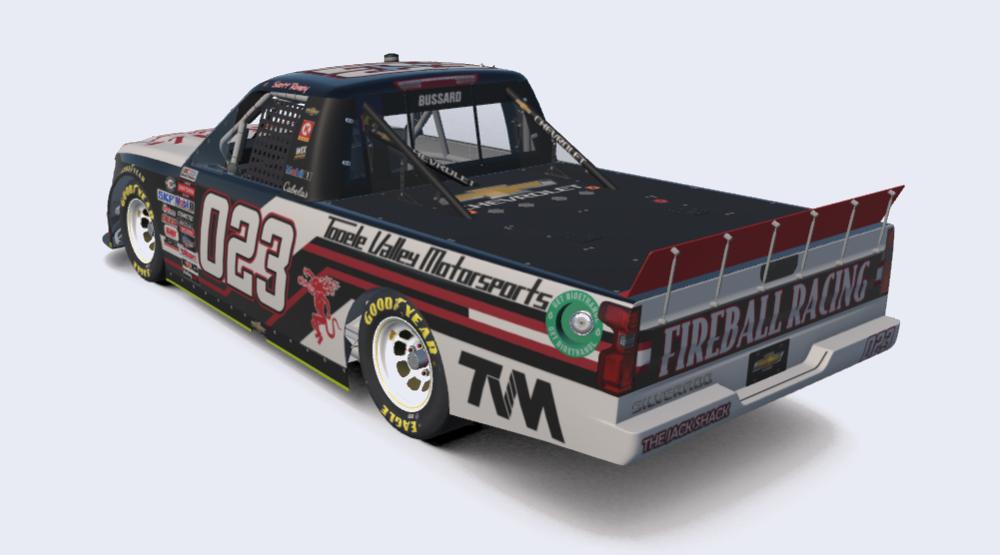 Preview of Roney - Chevrolet Silverado Fireball TWM 023 PLAYOFFS by Brian Bussard