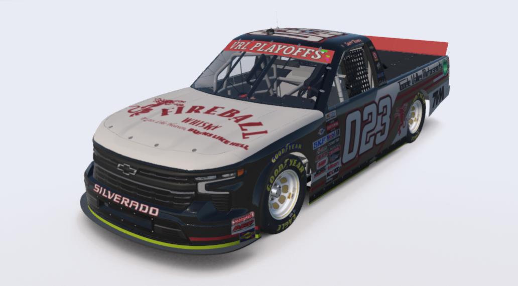 Preview of Roney - Chevrolet Silverado Fireball TWM 023 PLAYOFFS by Brian Bussard