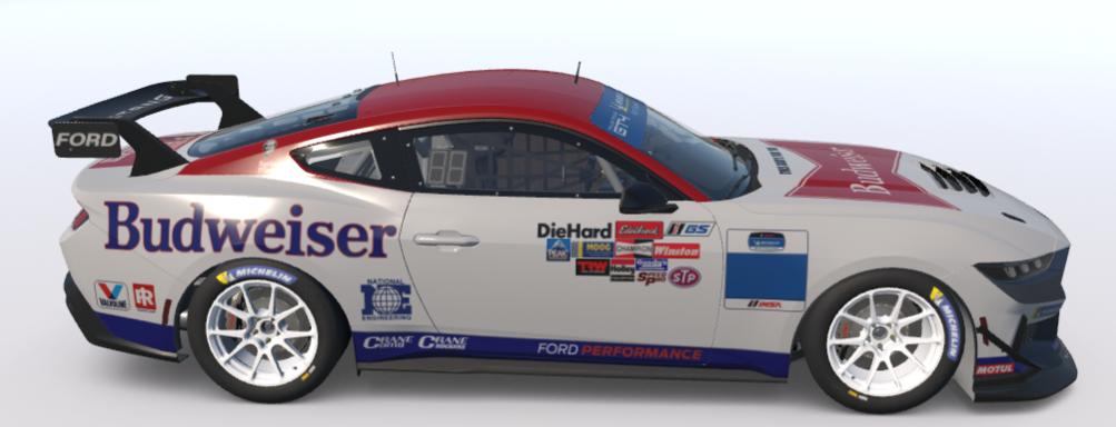 Preview of Ford Mustang GT4 - Budweiser 1984 by Brian Bussard