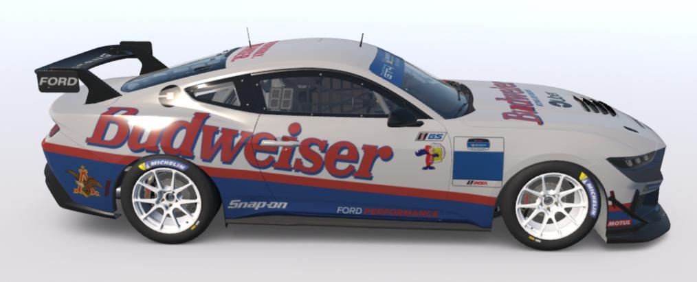 Preview of Ford Mustang GT4 -Budweiser by Brian Bussard