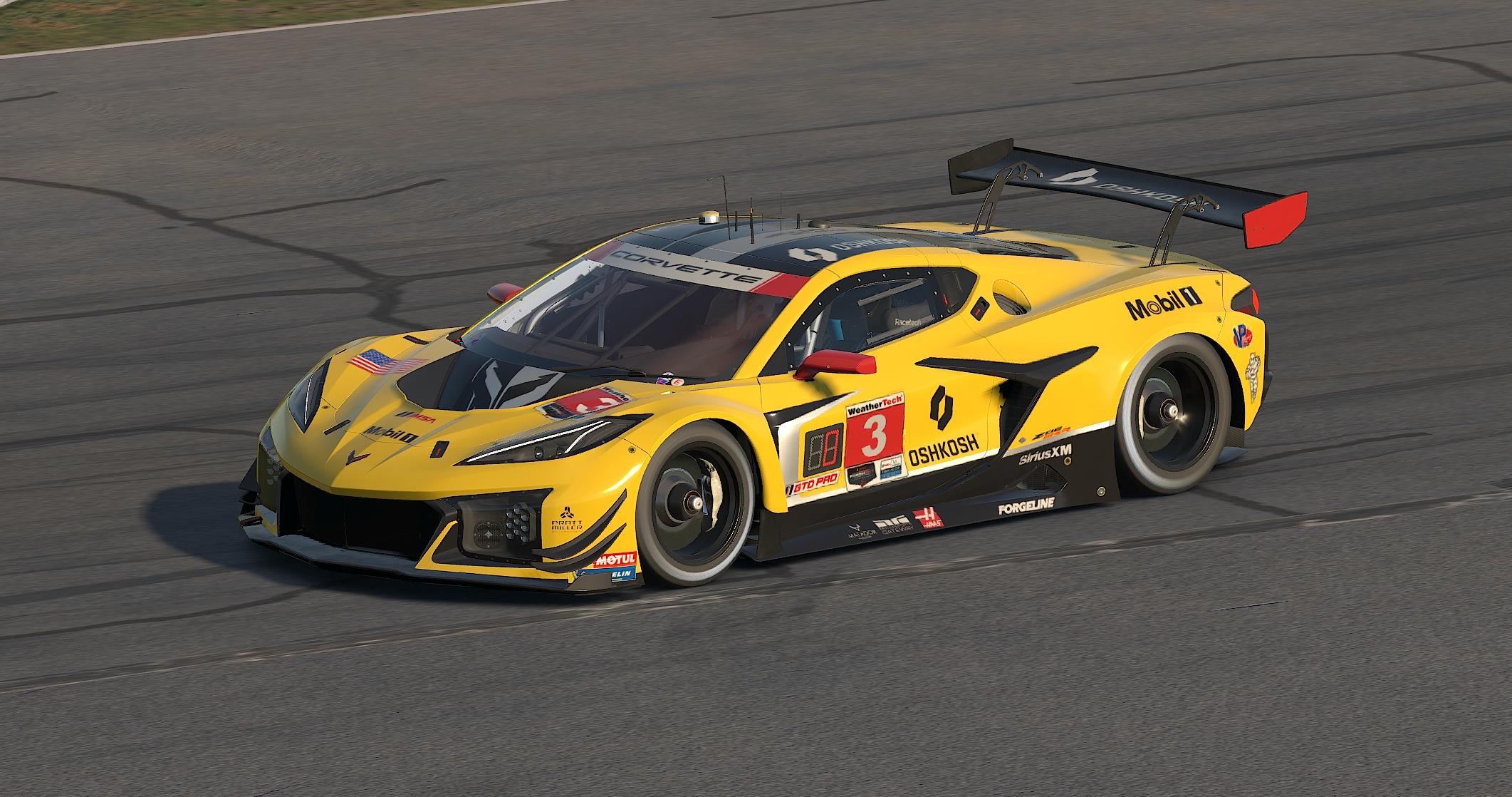 Preview of Fantasy Factory Livery Pratt Miller Motorsport Corvette Racing - IMSA GTD Pro by Pat Gabriel