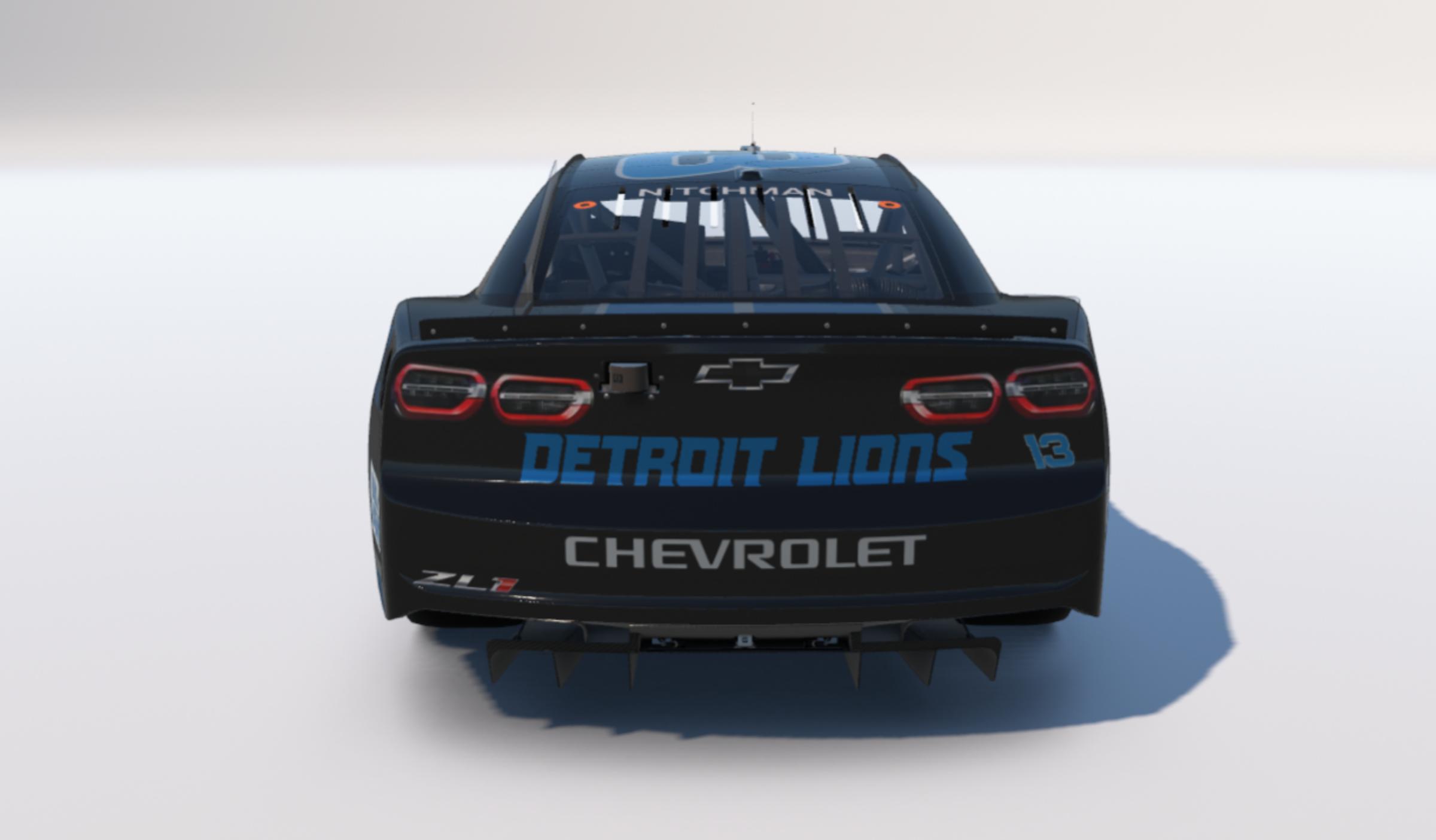 Preview of Detroit Lions Motor City Muscle #13 Chevrolet by Jordan Nitchman