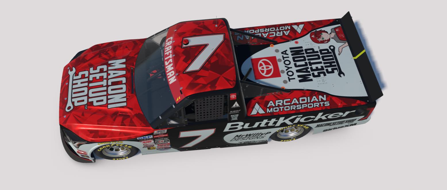 Preview of Arcadian Motorsports #7 Truck by William Paisley