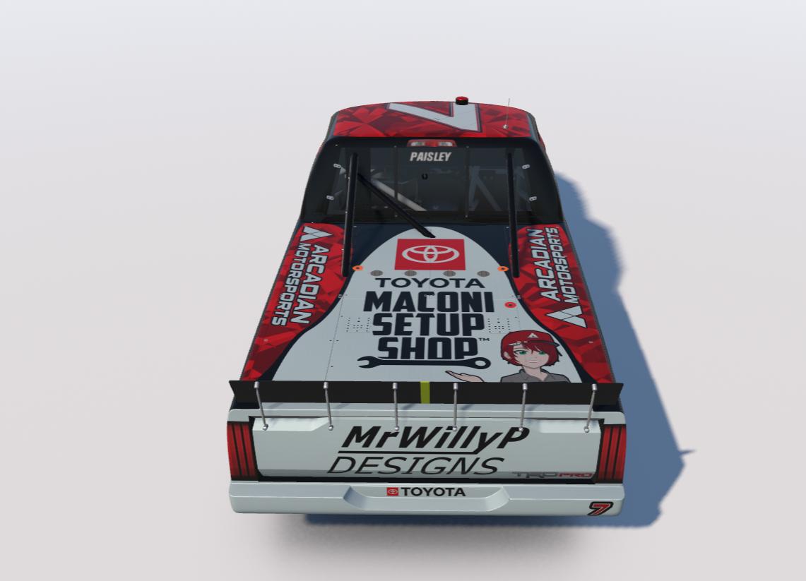 Preview of Arcadian Motorsports #7 Truck by William Paisley