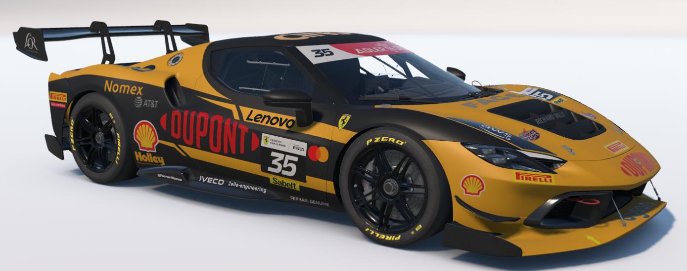 Preview of Dupont/Cintas/Citgo Ferrari 296 Challenge by Ronald Lawson2