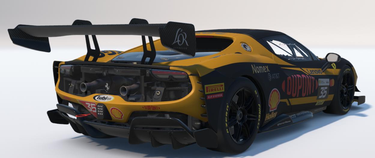 Preview of Dupont/Cintas/Citgo Ferrari 296 Challenge by Ronald Lawson2