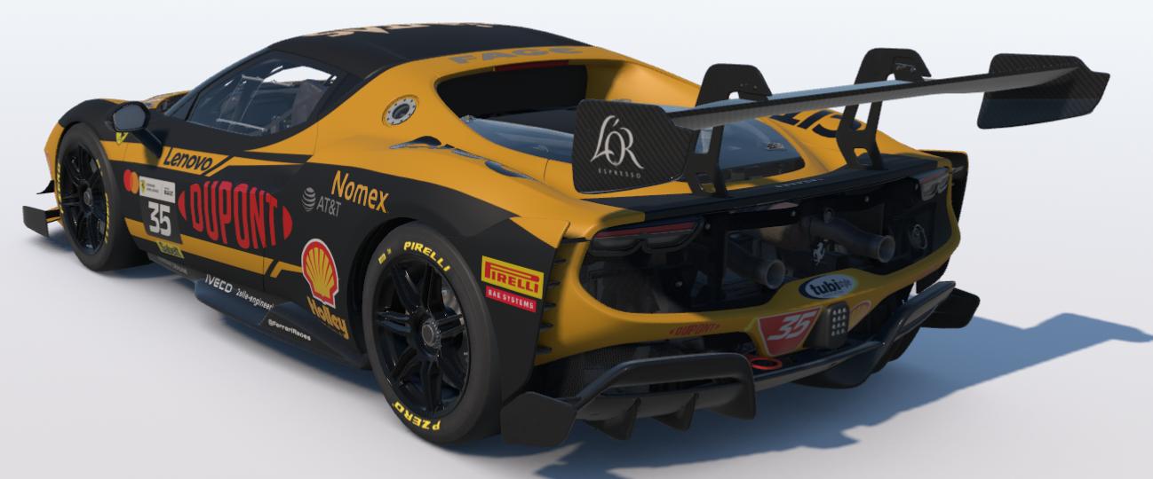 Preview of Dupont/Cintas/Citgo Ferrari 296 Challenge by Ronald Lawson2