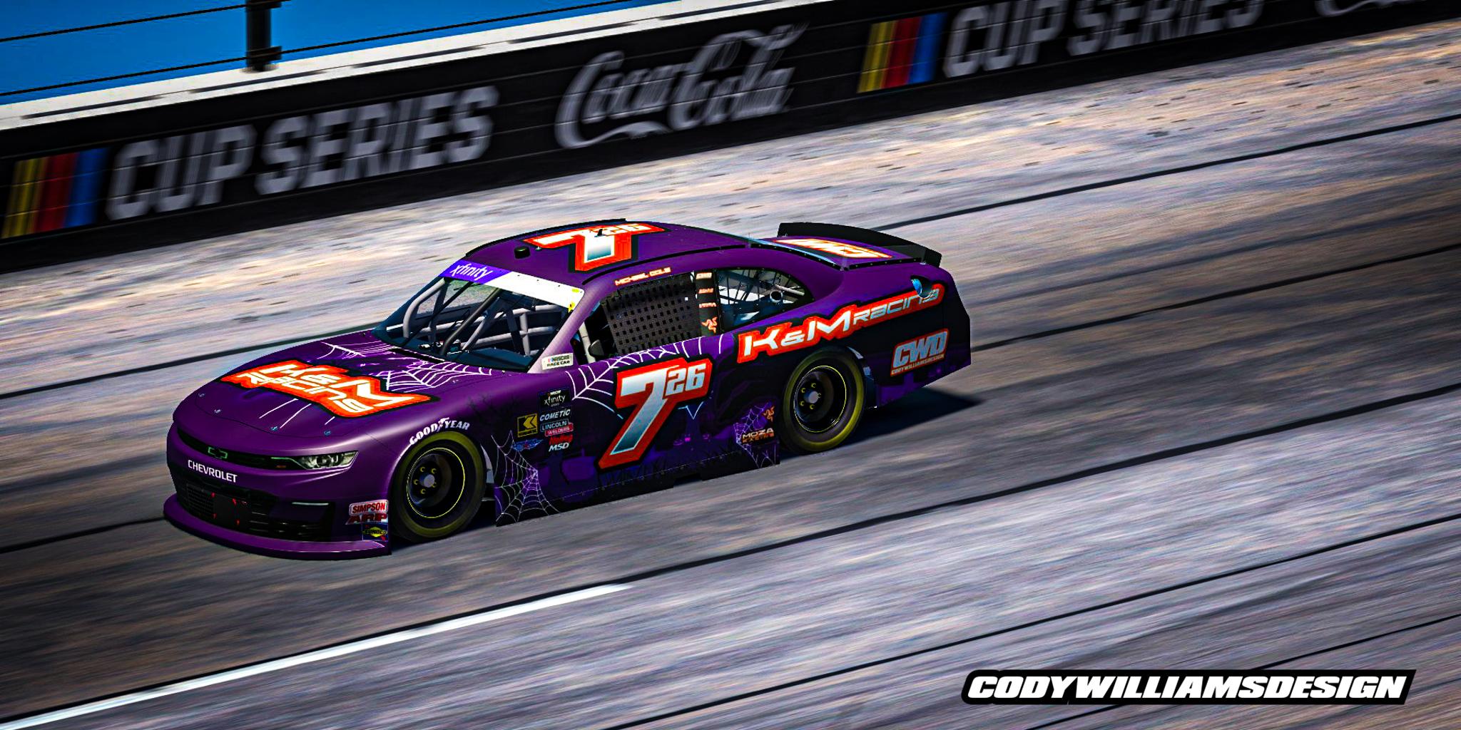 Preview of Michael Cole XFINITY Camaro! by Cody G Williams