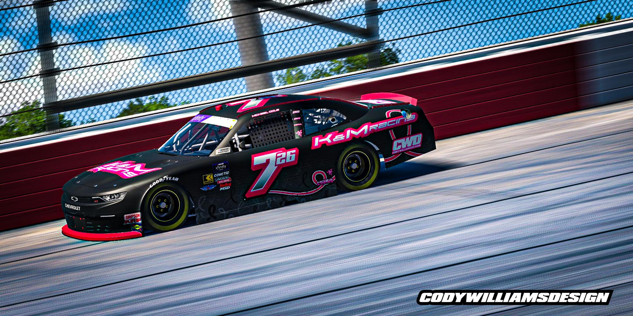 Preview of Michael Cole XFINITY Camaro! by Cody G Williams