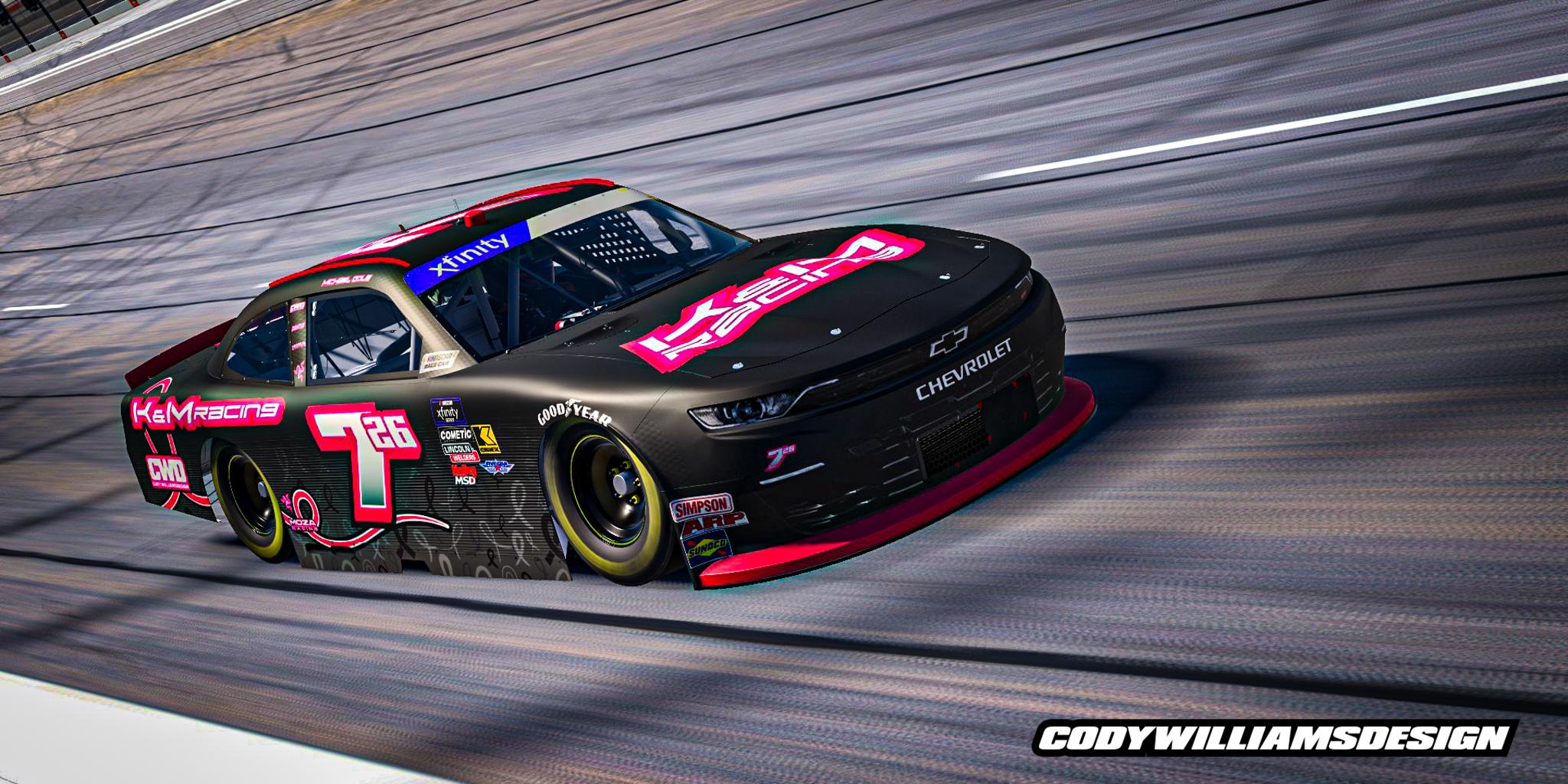 Preview of Michael Cole XFINITY Camaro! by Cody G Williams