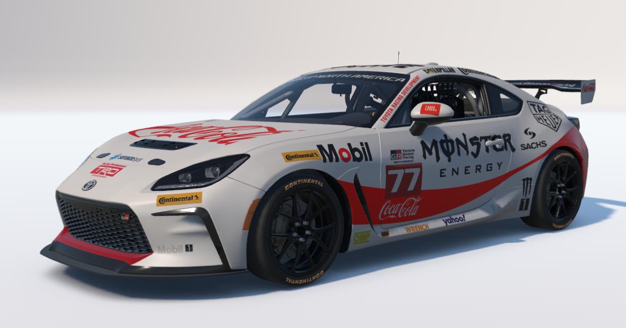 Preview of Coca Cola/Tag Heuer Toyota GR86 by Ronald Lawson2