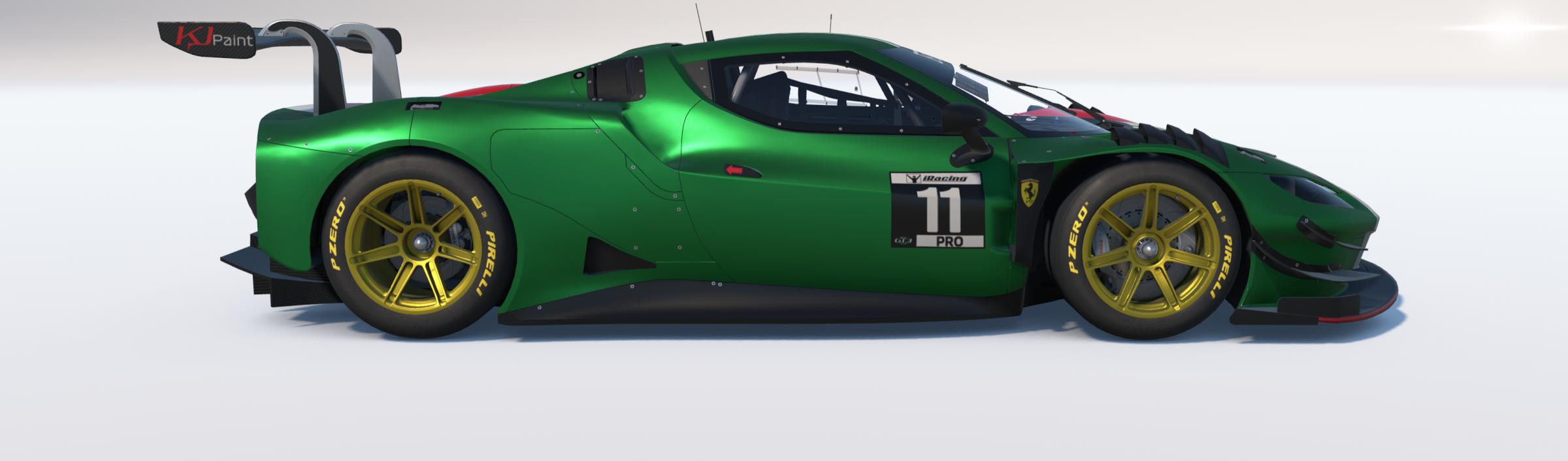 Preview of Ferrari 296 GT3 Italian by Kimber Jansen