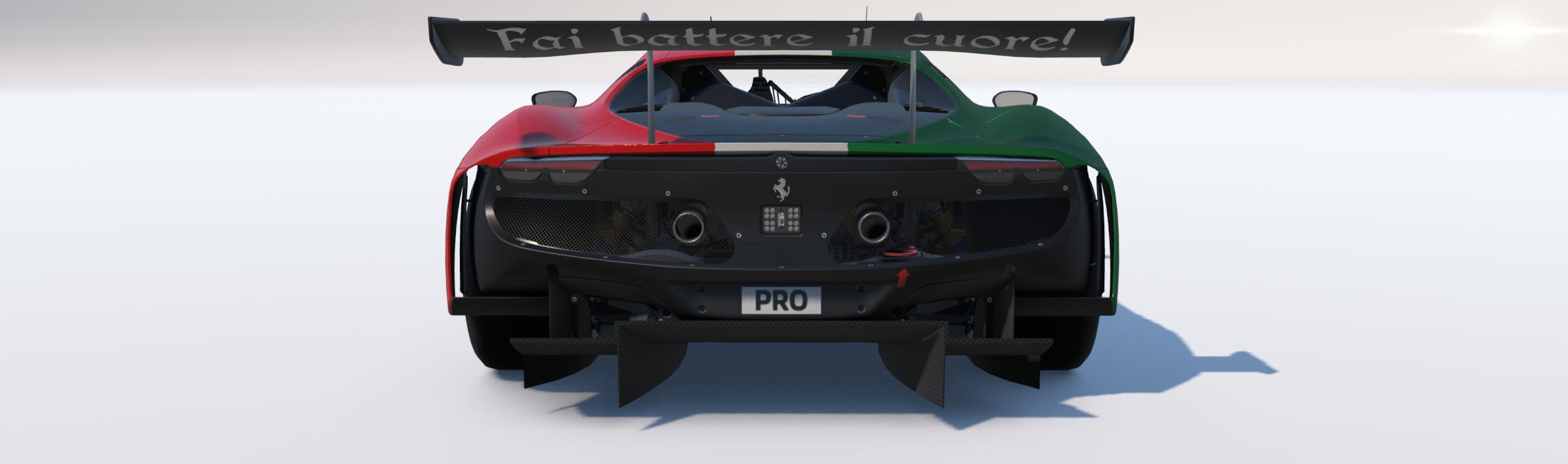 Preview of Ferrari 296 GT3 Italian by Kimber Jansen