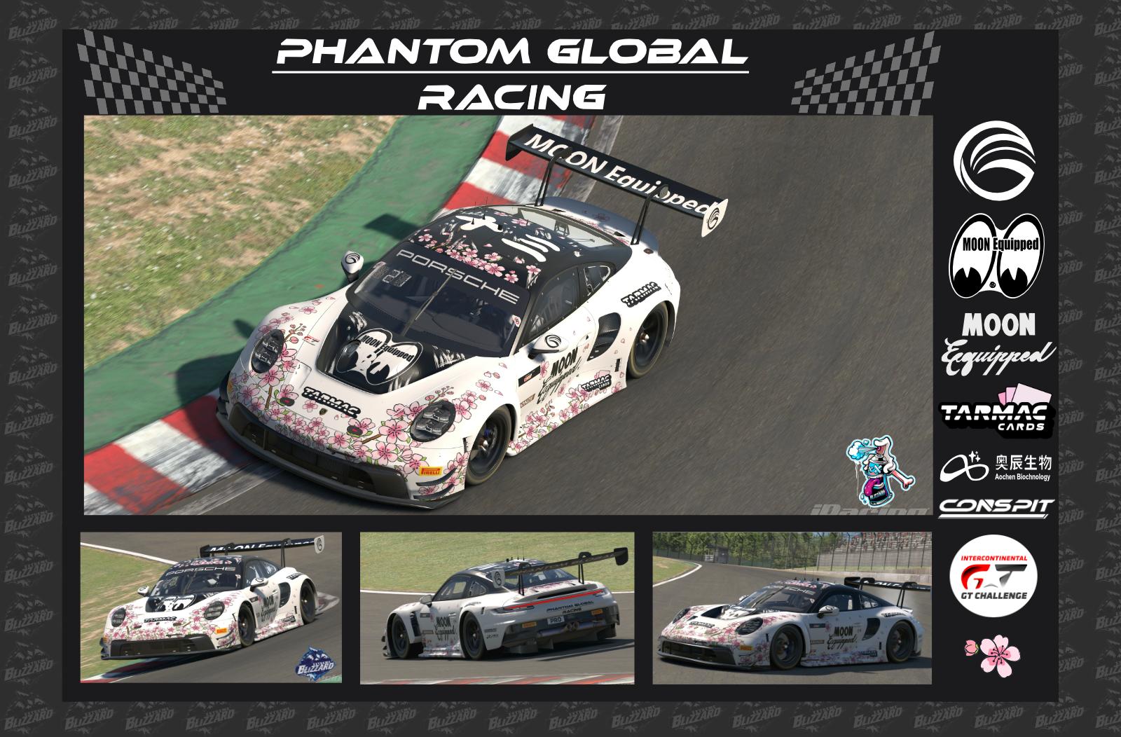 Preview of 2025 Suzuka 1000km Phantom Global Racing MoonEyes TarmacWorks 2025 Porsche 992r GT3 by Ben D.