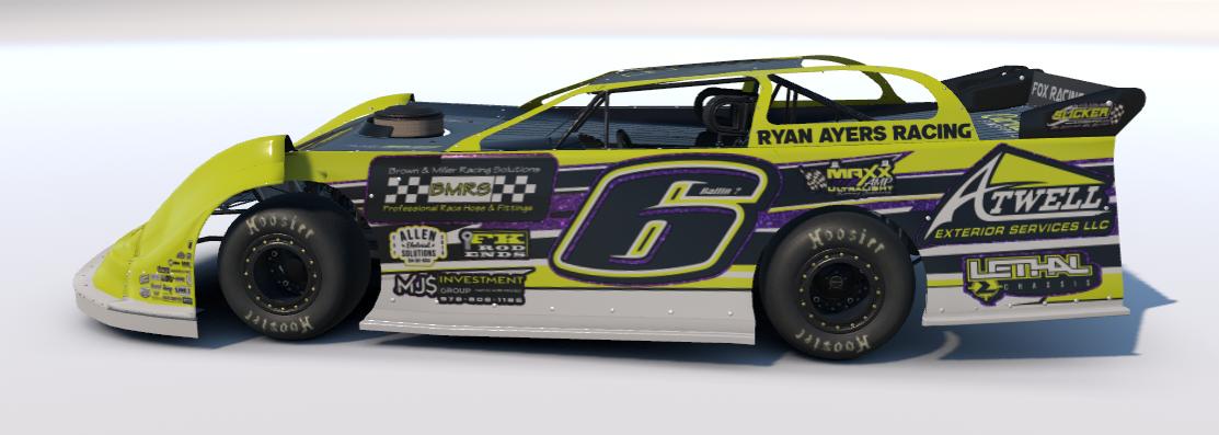 Preview of Andy Mcleod #6 DLM Yellow,Sparkle Purple by Ethan R Bowers