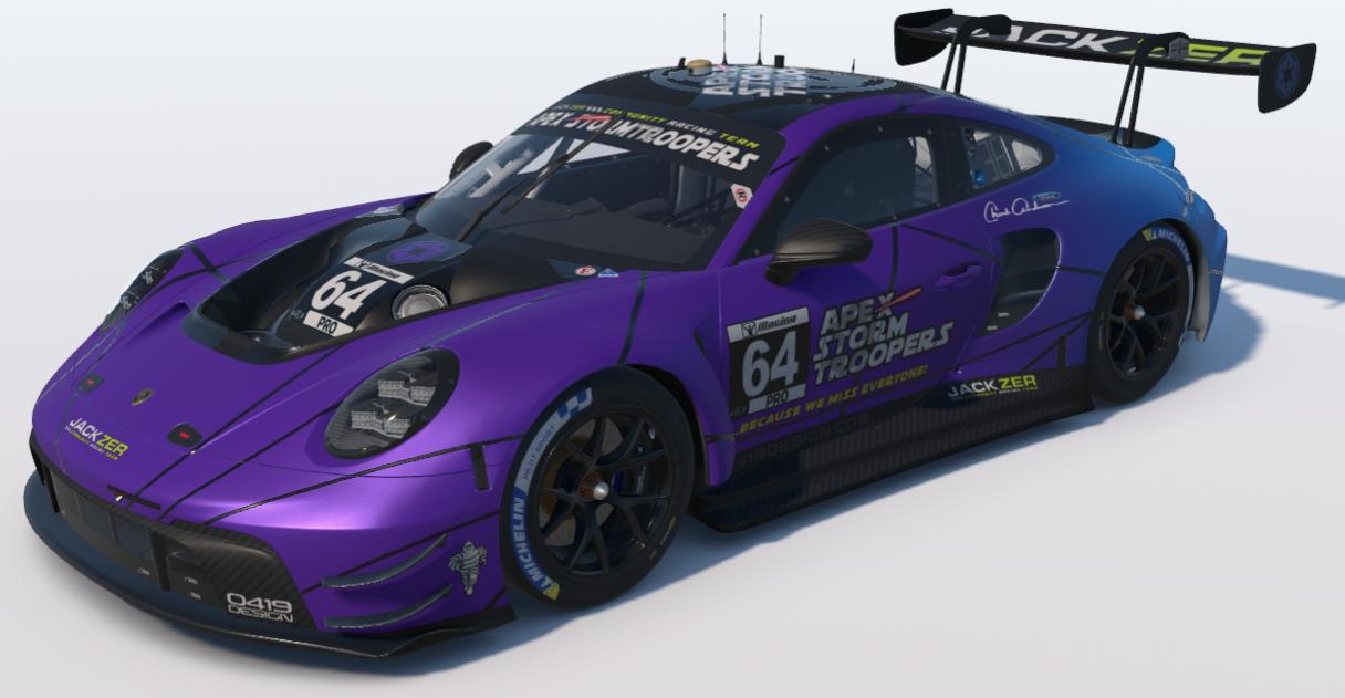 Preview of DJ Death Star (Porsche 911 GT3R 992) by Benjamin Rush