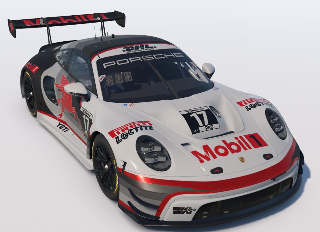 Preview of Mobil One Porsche 911 GT3 R (992) by Ronald Lawson2