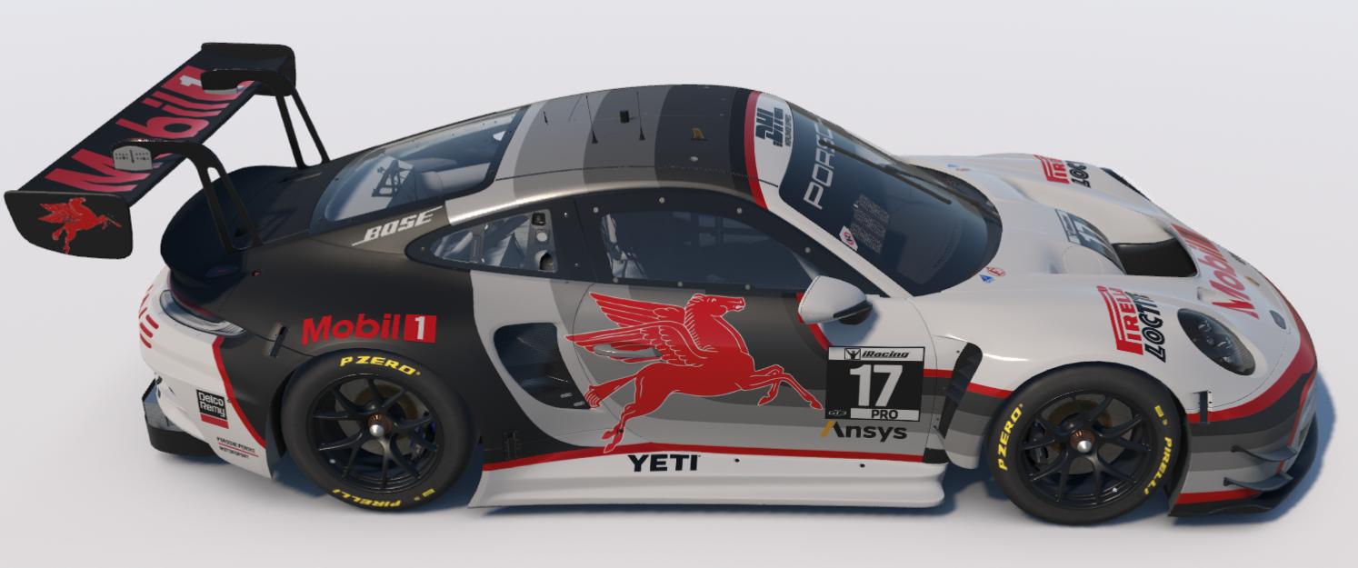 Preview of Mobil One Porsche 911 GT3 R (992) by Ronald Lawson2