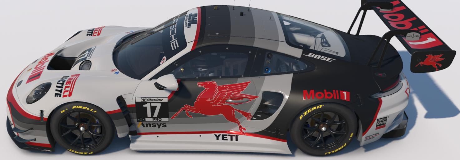 Preview of Mobil One Porsche 911 GT3 R (992) by Ronald Lawson2