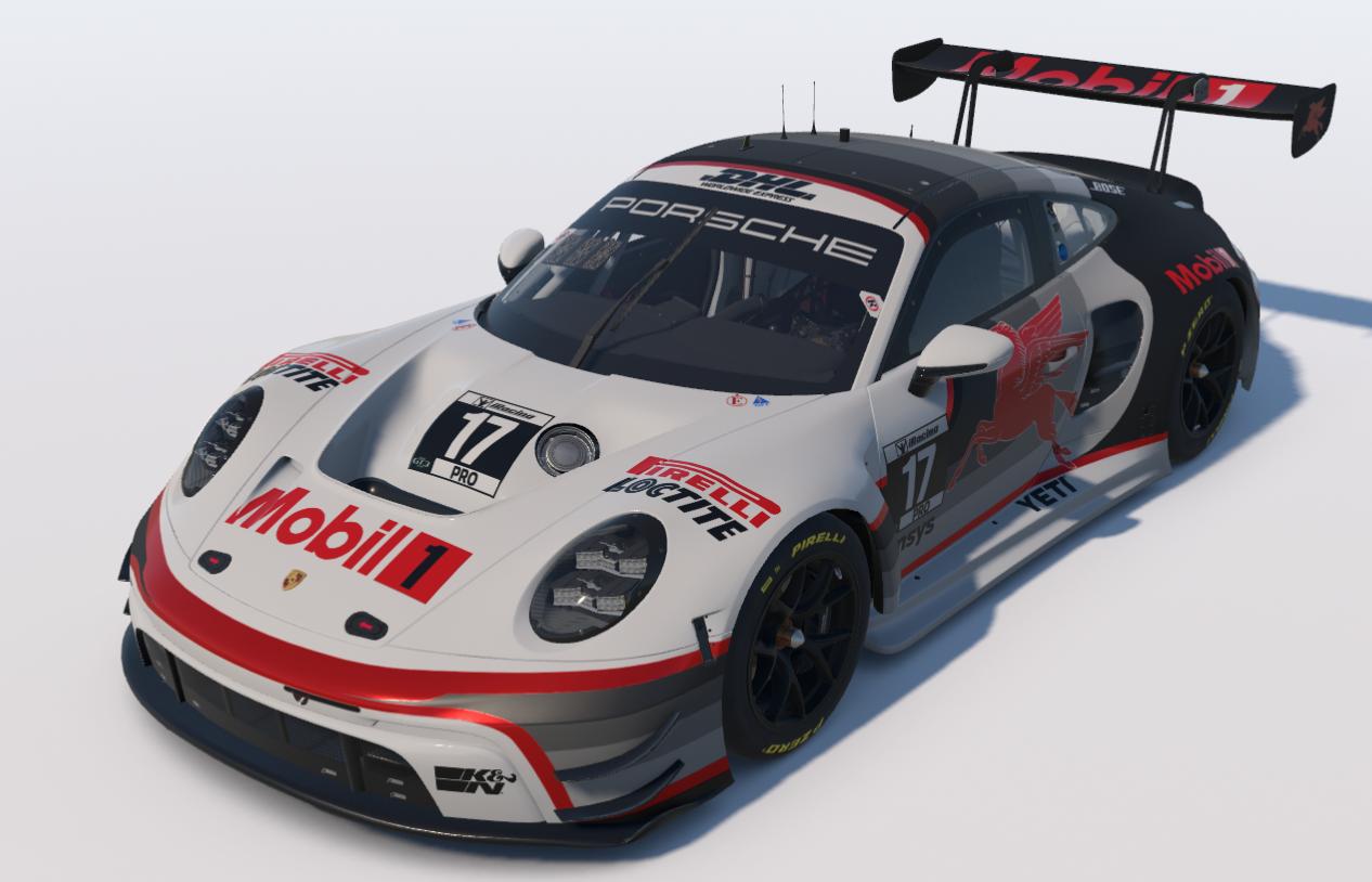 Preview of Mobil One Porsche 911 GT3 R (992) by Ronald Lawson2