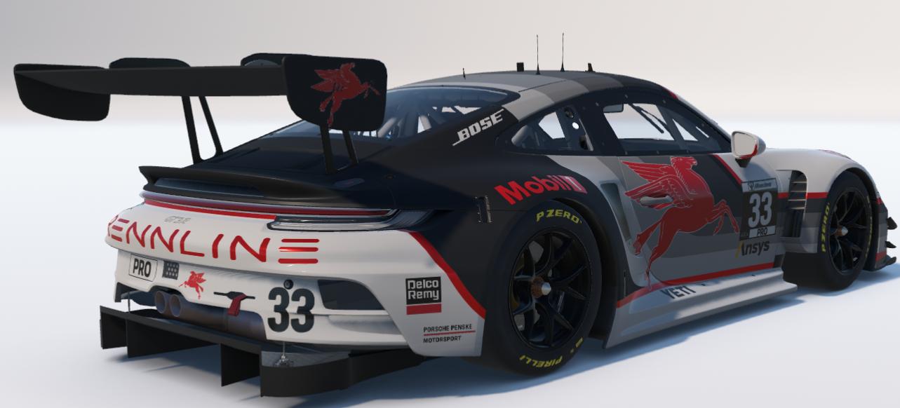 Preview of Mobil One Porsche 911 GT3 R (992) by Ronald Lawson2