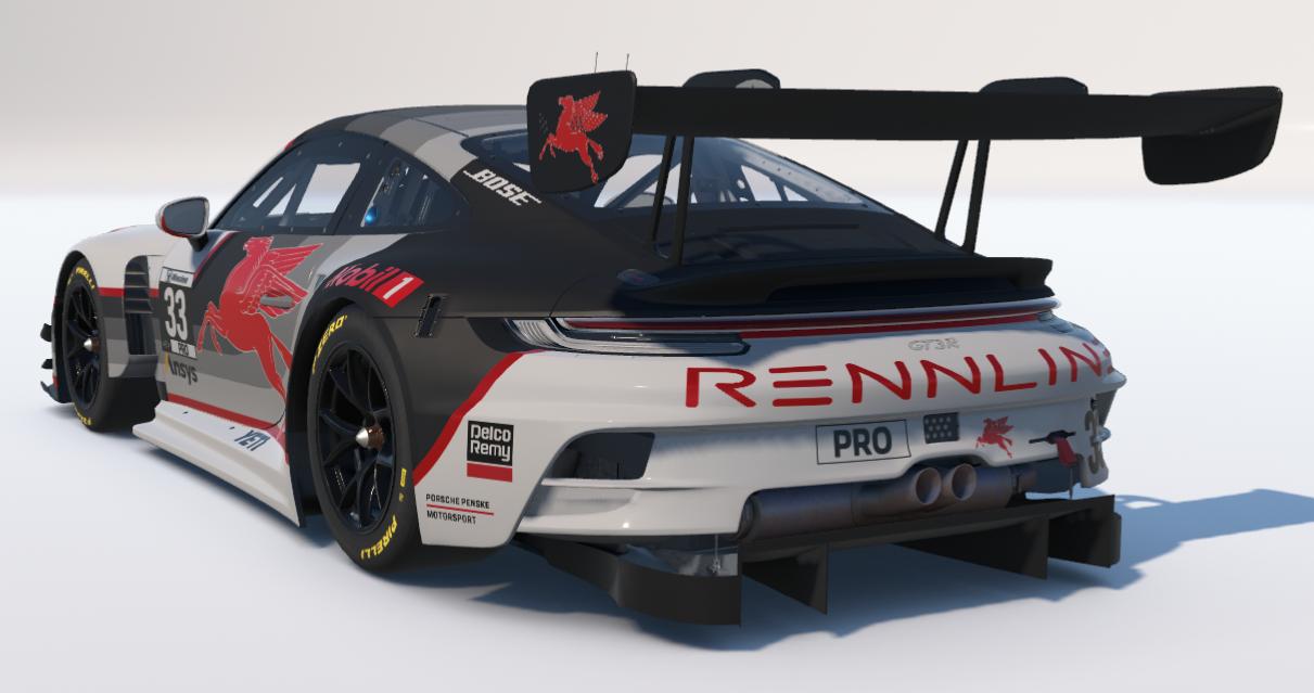 Preview of Mobil One Porsche 911 GT3 R (992) by Ronald Lawson2