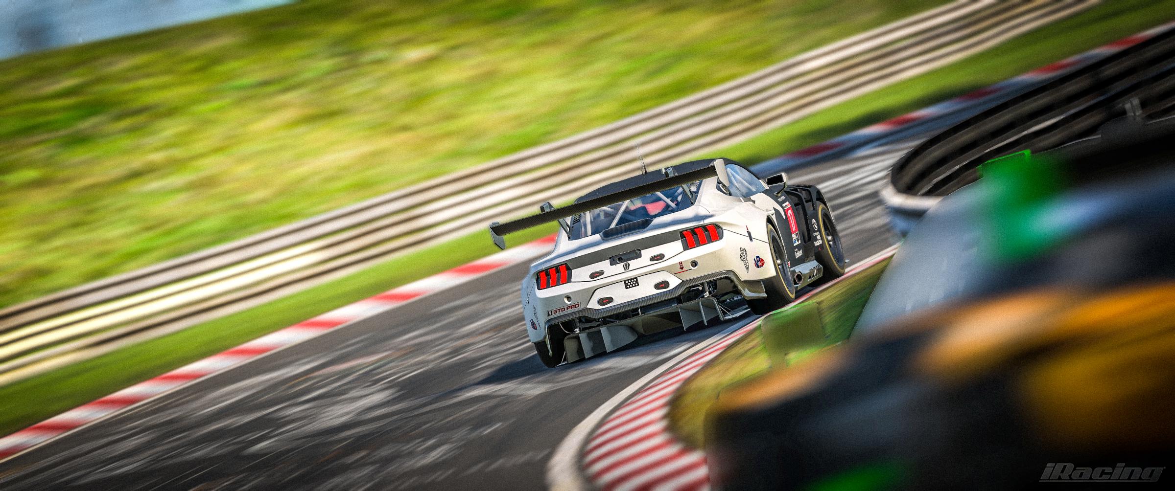 Preview of White Horse Ford Mustang GT3 by Nik Paquin
