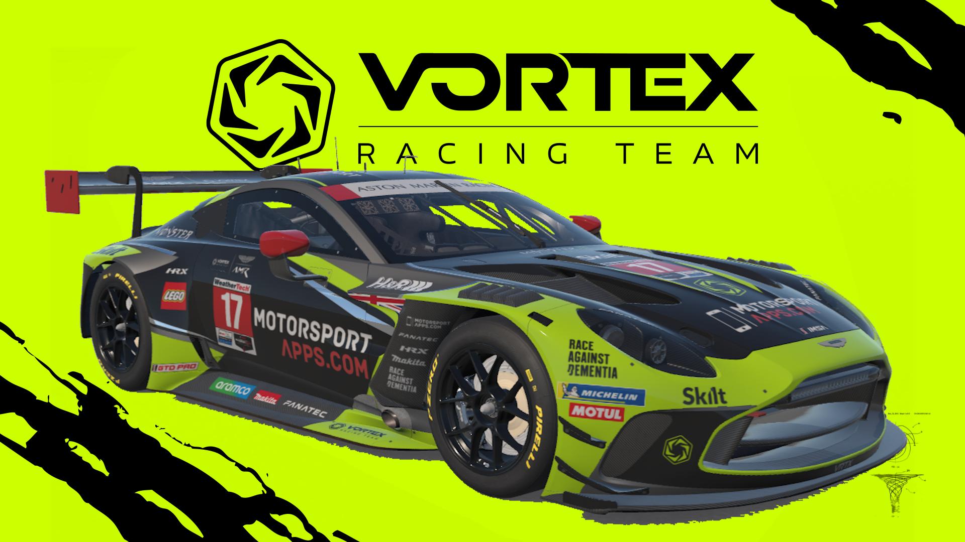 Preview of VRTX Aston Martin Vantage GT3 EVO [Yellow] [IMSA] by Brad H.