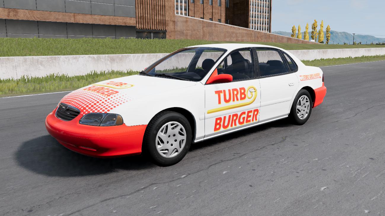 Preview of BeamNG.drive Turbo Burger Mazda MX-5 by Hunter M Collier