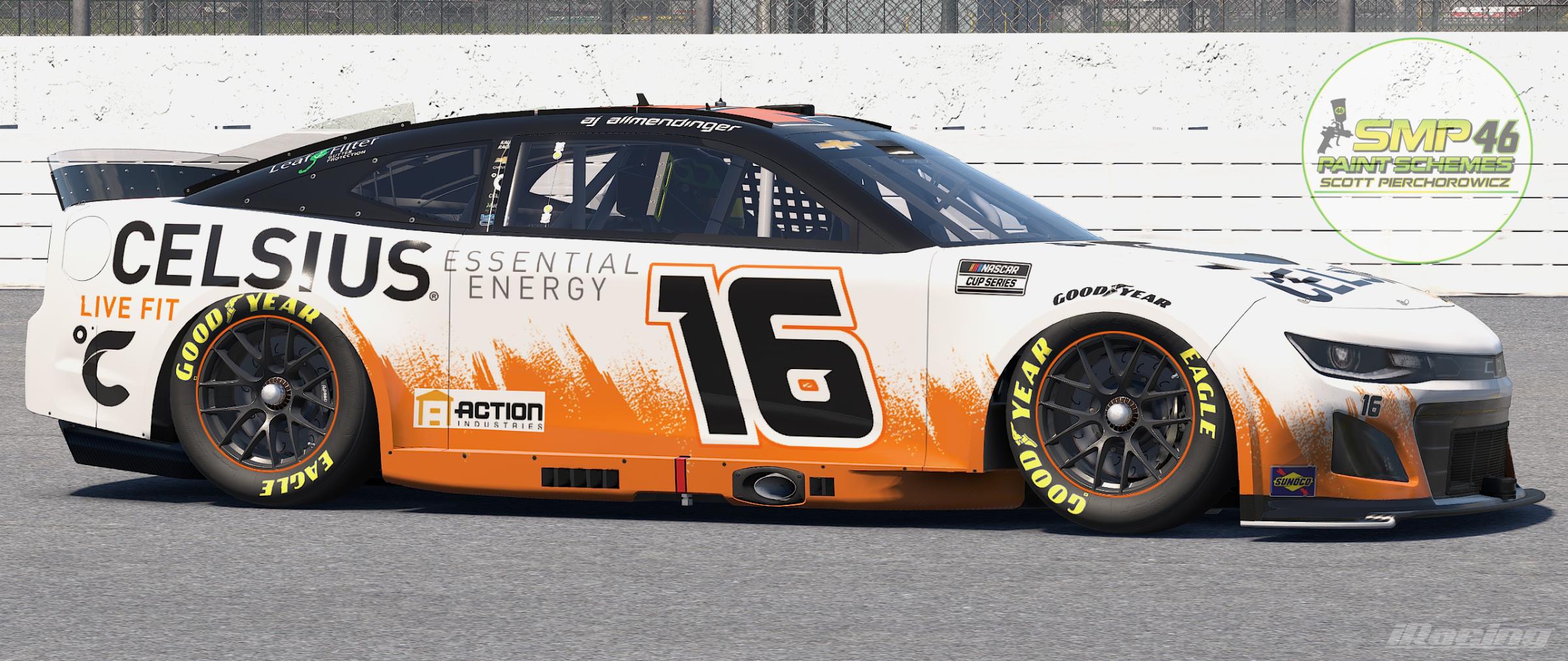 Preview of A.J. Allmendinger Celsius Energy Fictional NO# by Scott Pierchorowicz