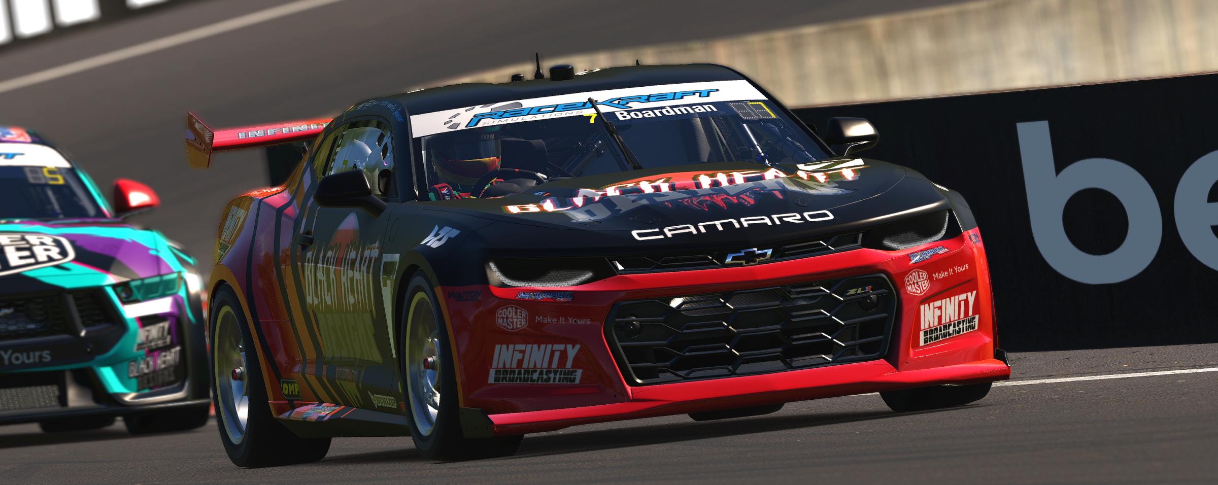 Preview of #7 Black Heart Designs STP Retro Camaro by Hamish Munro