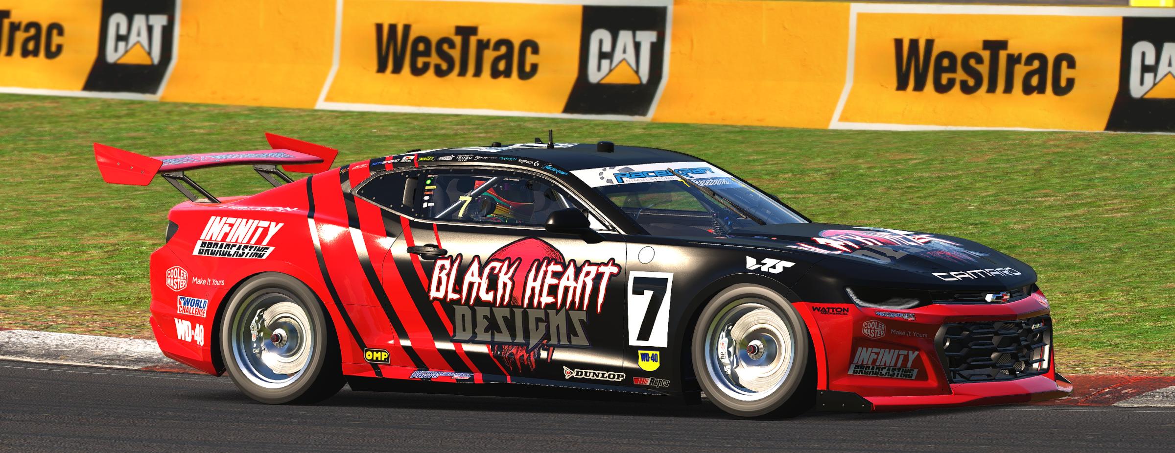 Preview of #7 Black Heart Designs STP Retro Camaro by Hamish Munro