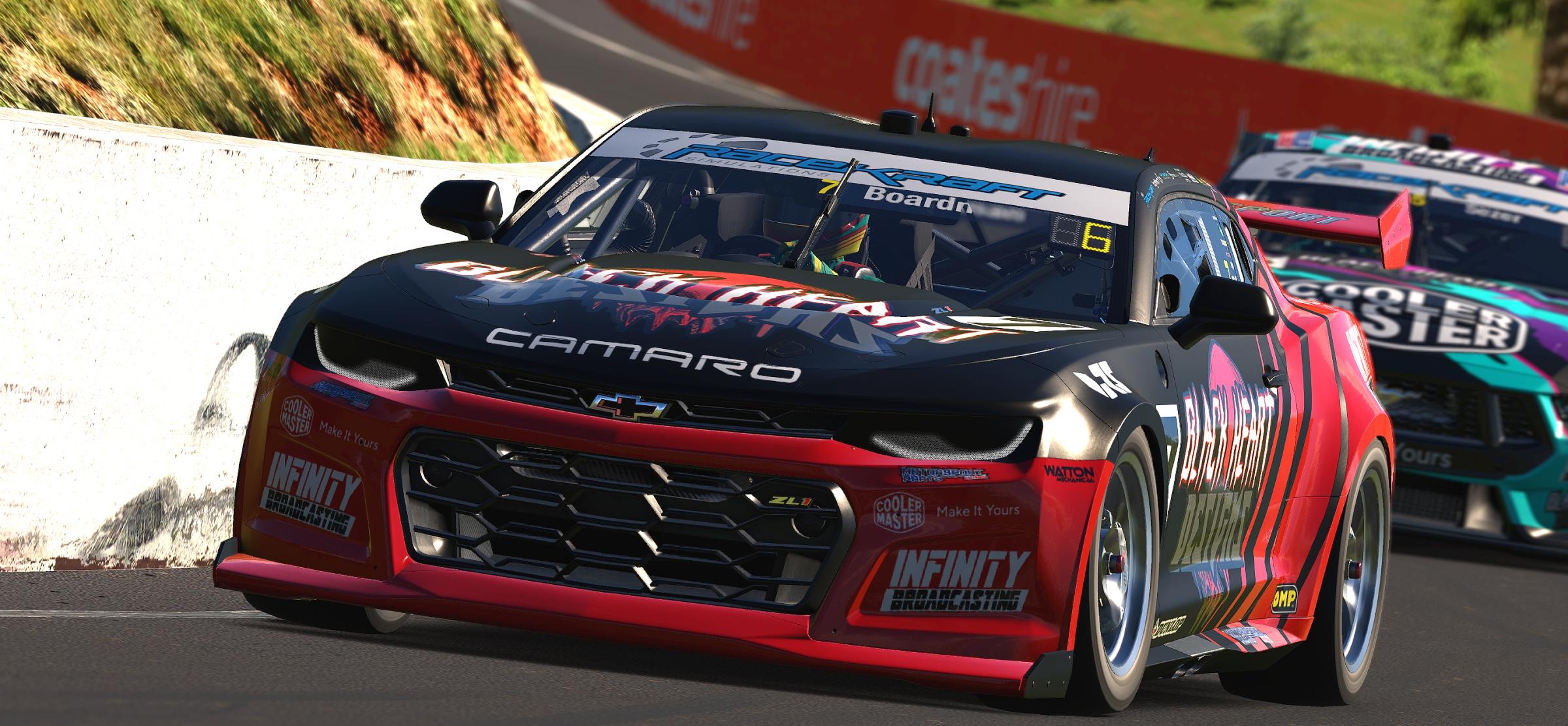 Preview of #7 Black Heart Designs STP Retro Camaro by Hamish Munro