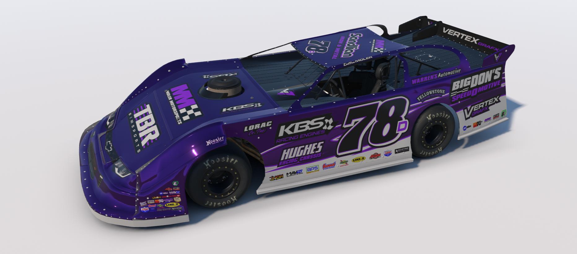 Dillon Moler Dirt Late Model by Tyler Bowman4 - Trading Paints