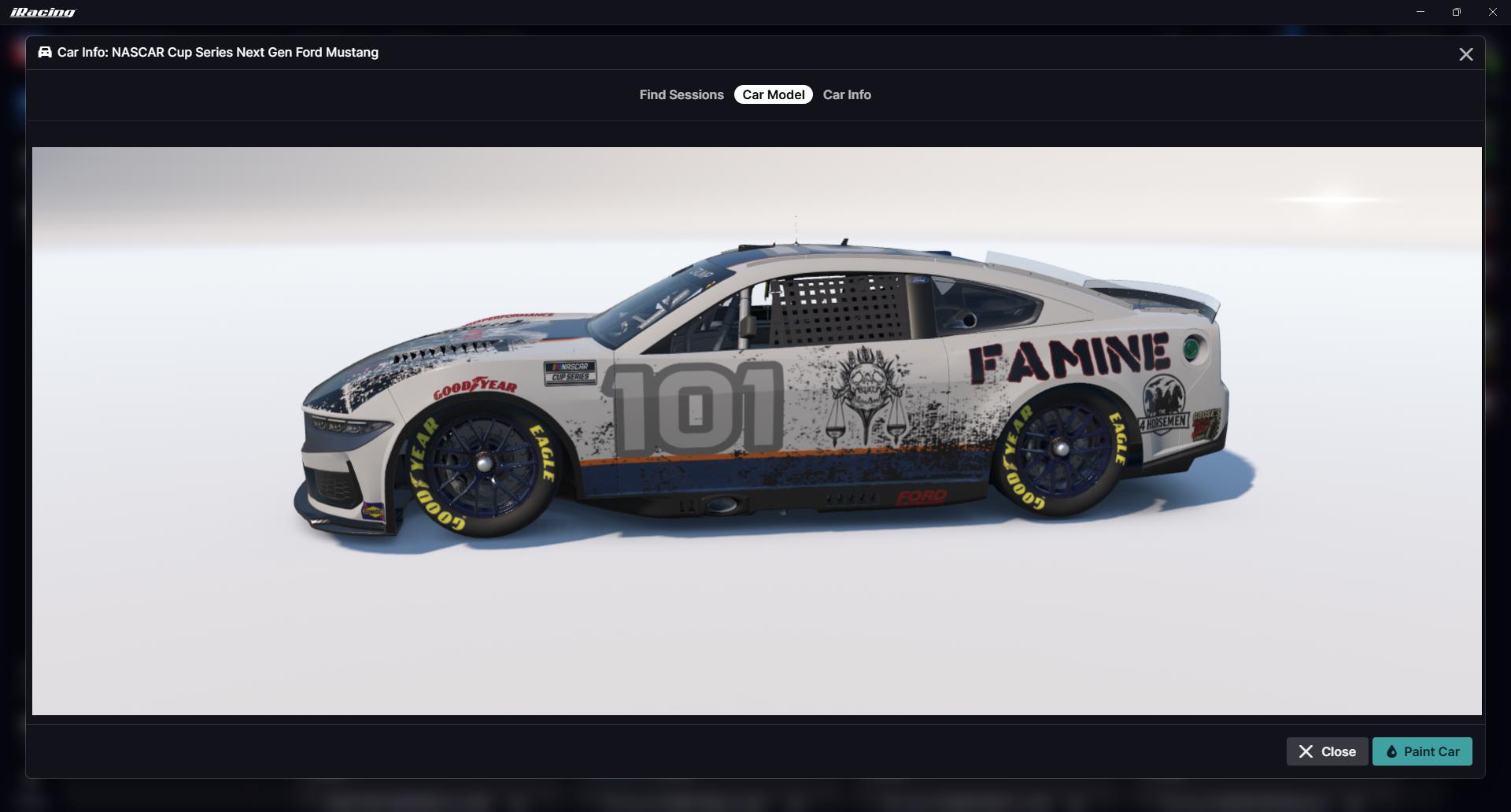 101 Racing Team 4 Horsemen racing team 101 Famine by Lucas C. - Trading Paints
