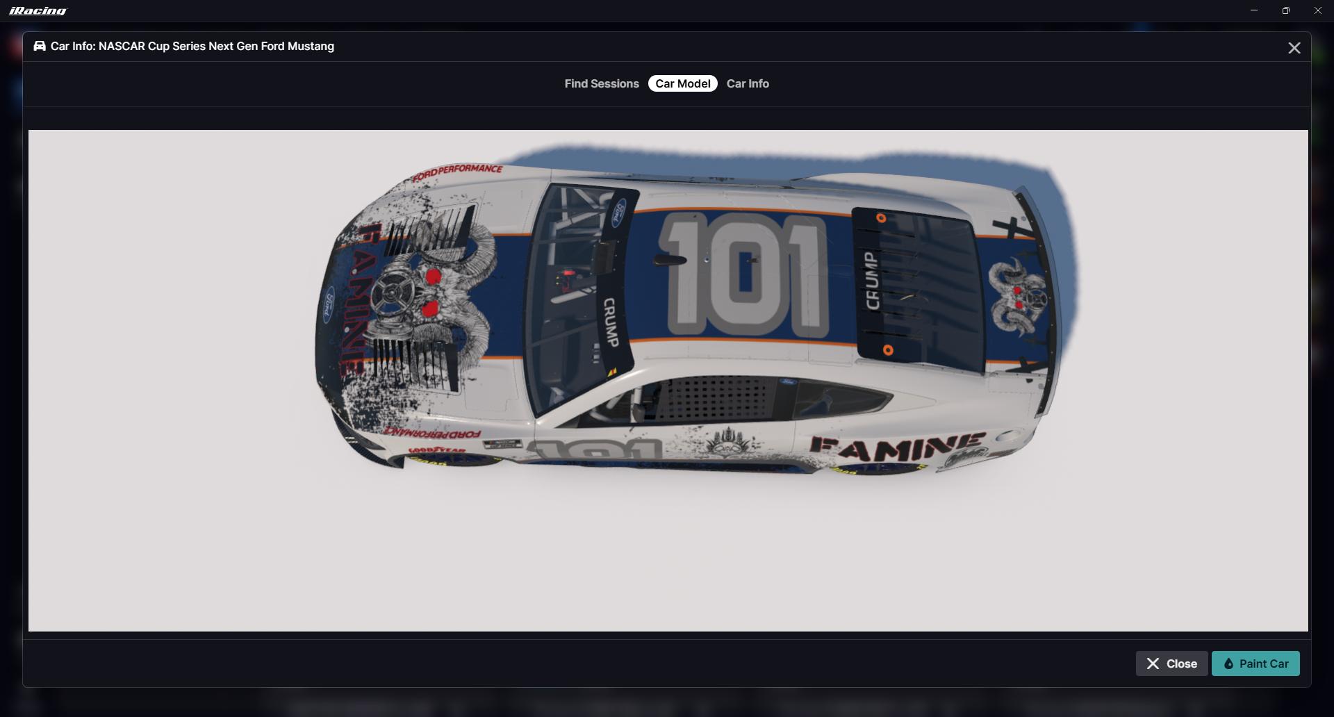 101 Racing Team 4 Horsemen racing team 101 Famine by Lucas C. - Trading Paints