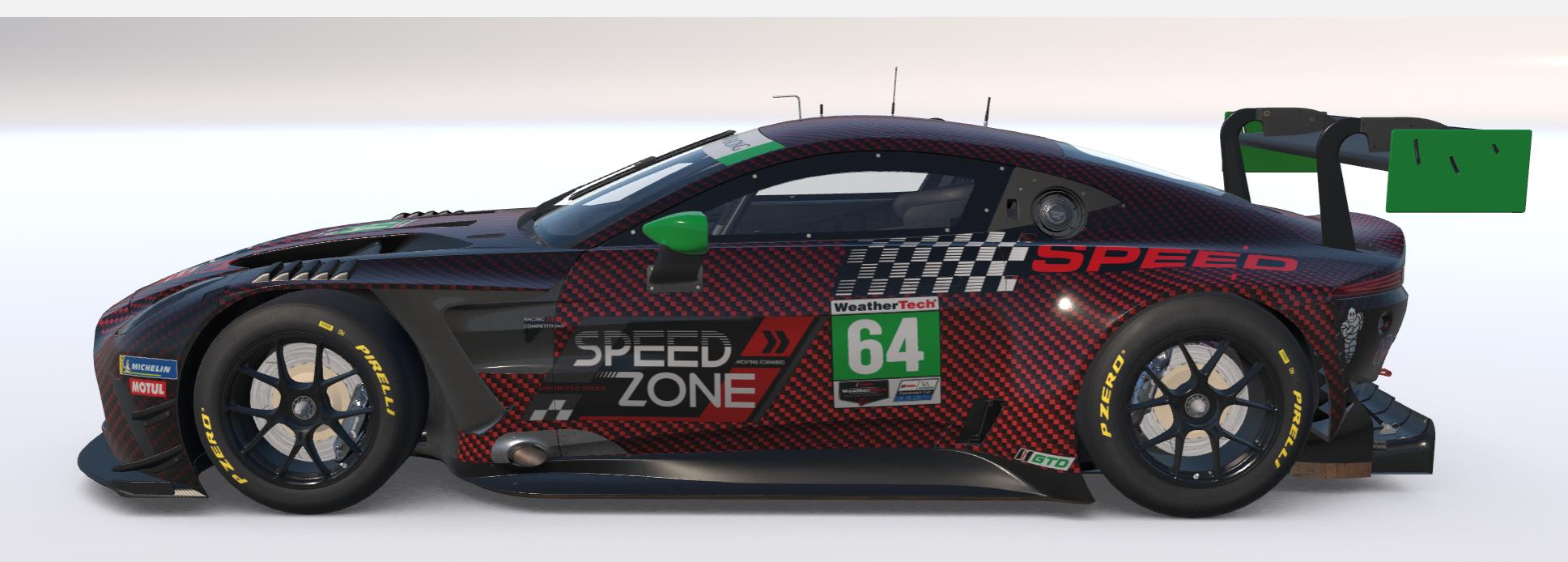 Preview of Aston Martin Vantage EVO GT3 Speed Zone Livery by Guy Robertson