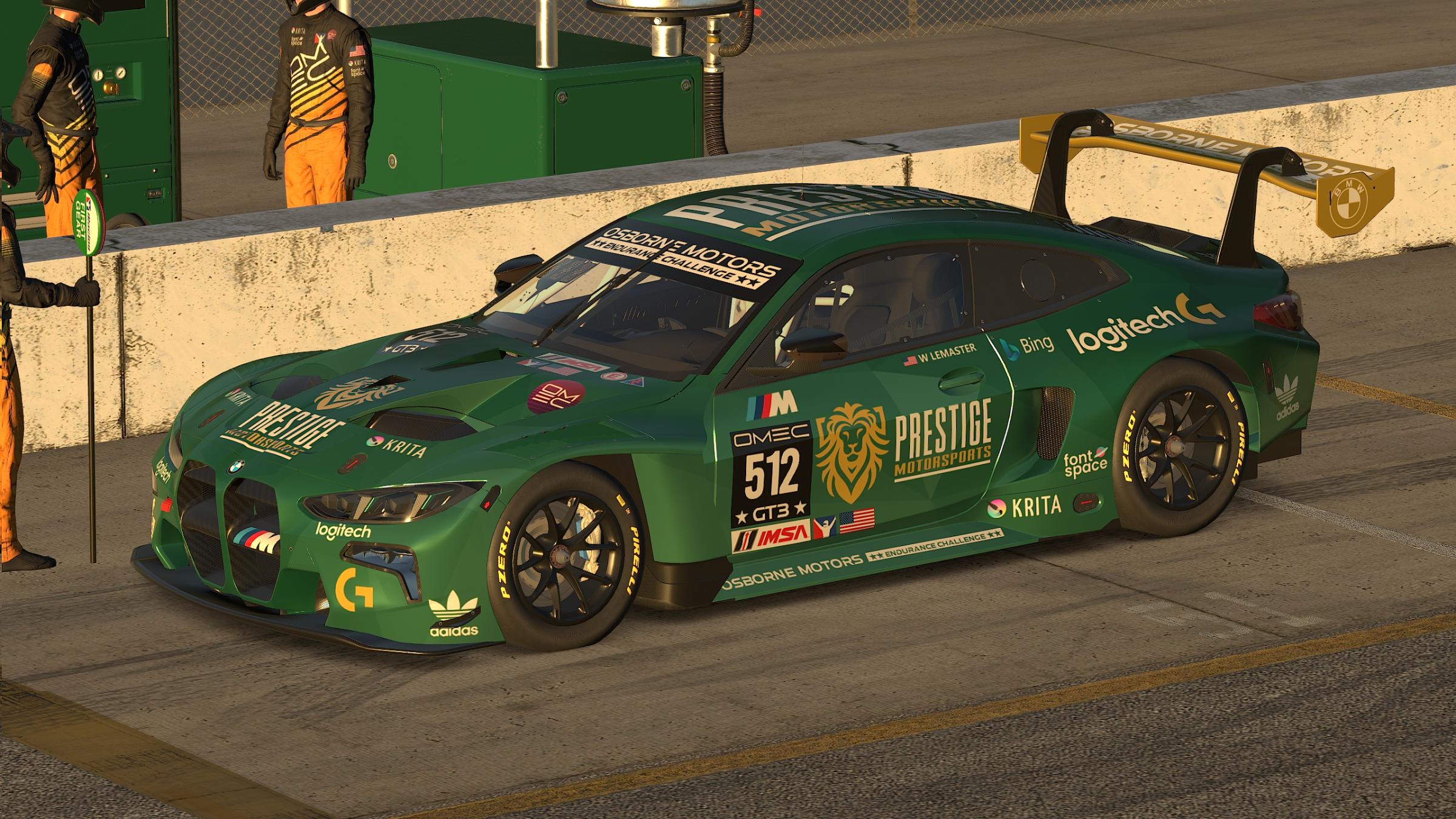 Preview of Prestige Motorsports BMW M4 GT3 "Gilded" v1.0 by Patrick Cantrell