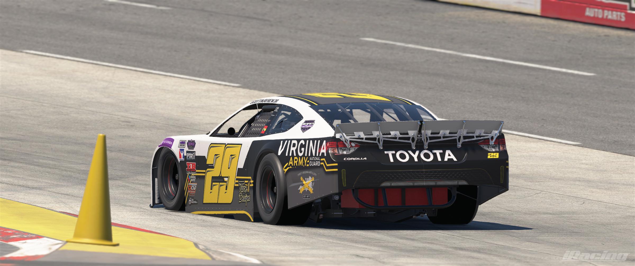 Preview of Scott Mayhew Jr #29 Toyota Corolla Late Model Stock by Jon Gutekunst