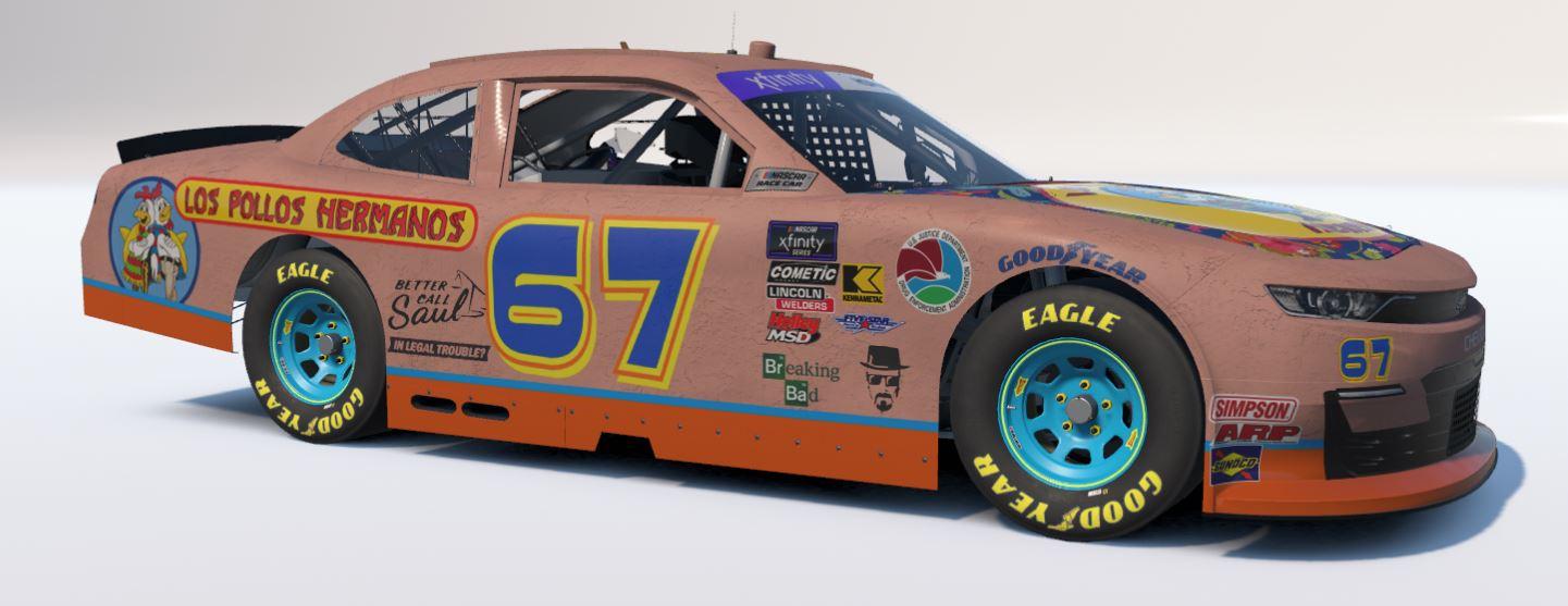 Preview of Los Pollos Hermanos - Breaking Bad fictional livery by Dion Hopkins