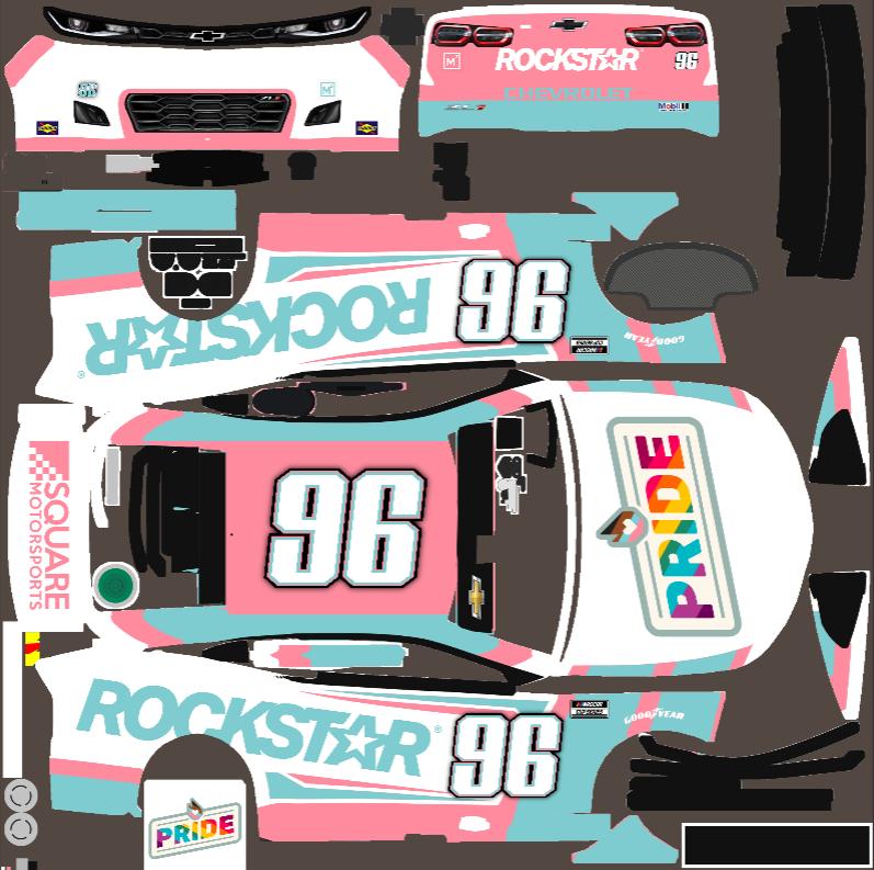 Preview of Custom #96 Square/Pride Next Gen Chevy by Caolan D.