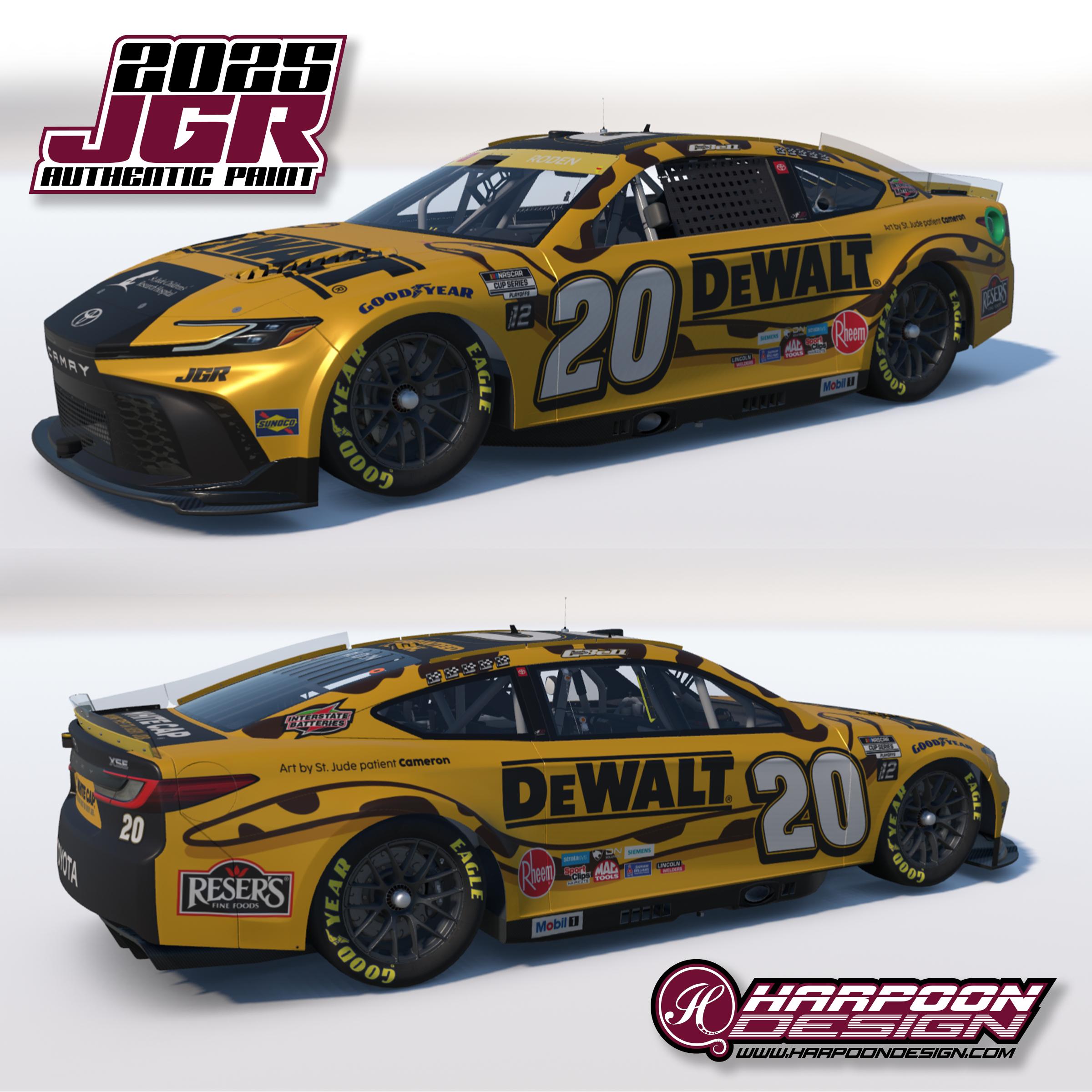 Preview of 2025 Christopher Bell Dewalt St by Brantley Roden